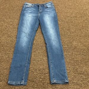 EUC! Fashion Nova Blue Denim Jeans Sz 9 Junior ladies bottoms pants